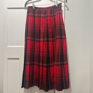 Pendleton Vintage Tartan Plaid Skirt Size 8